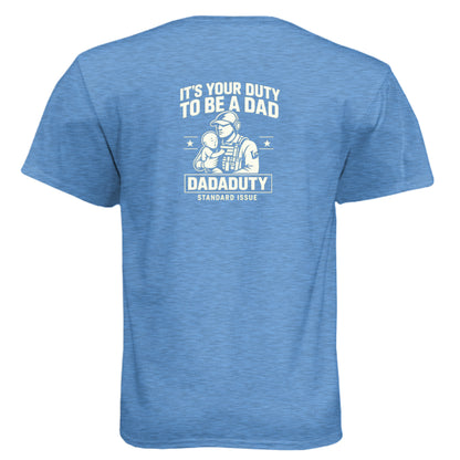 Heather Columbia Blue - BACK