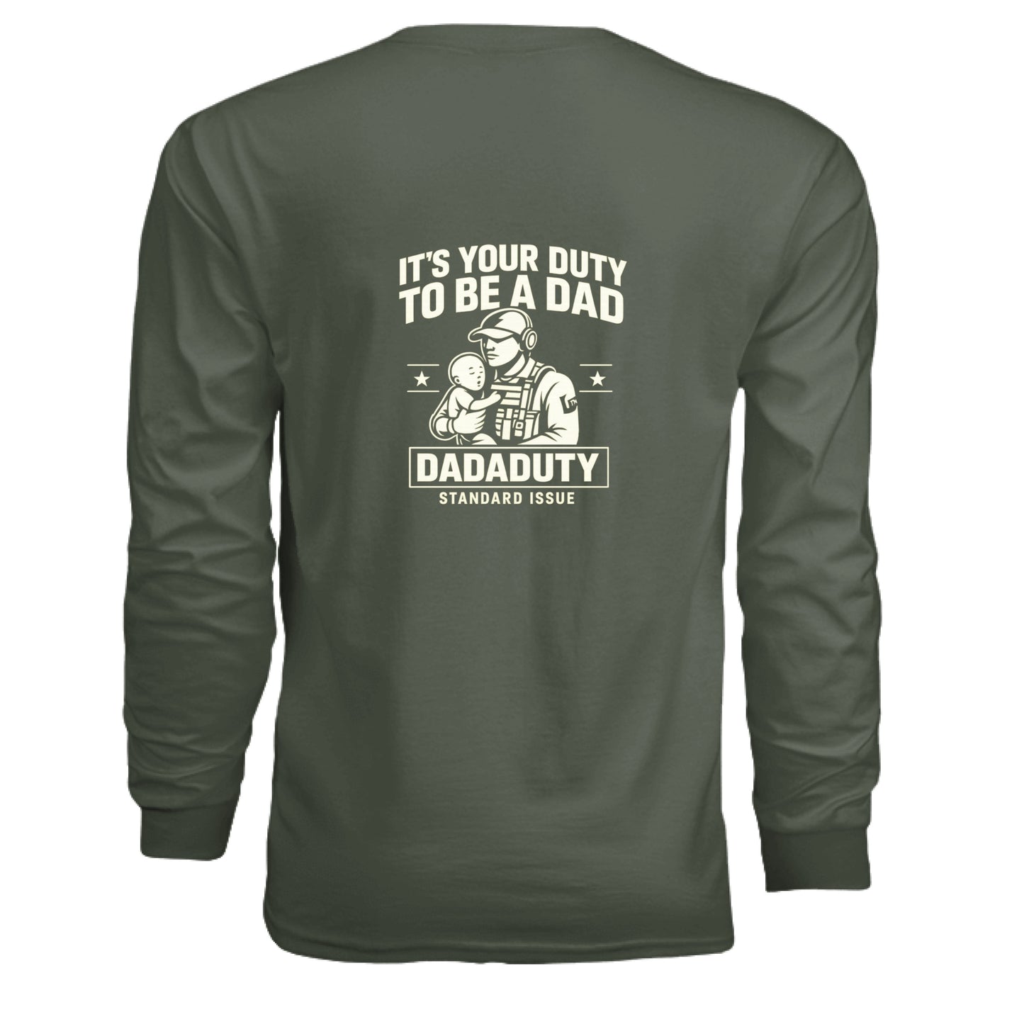 MILITARY GREEN - BACK