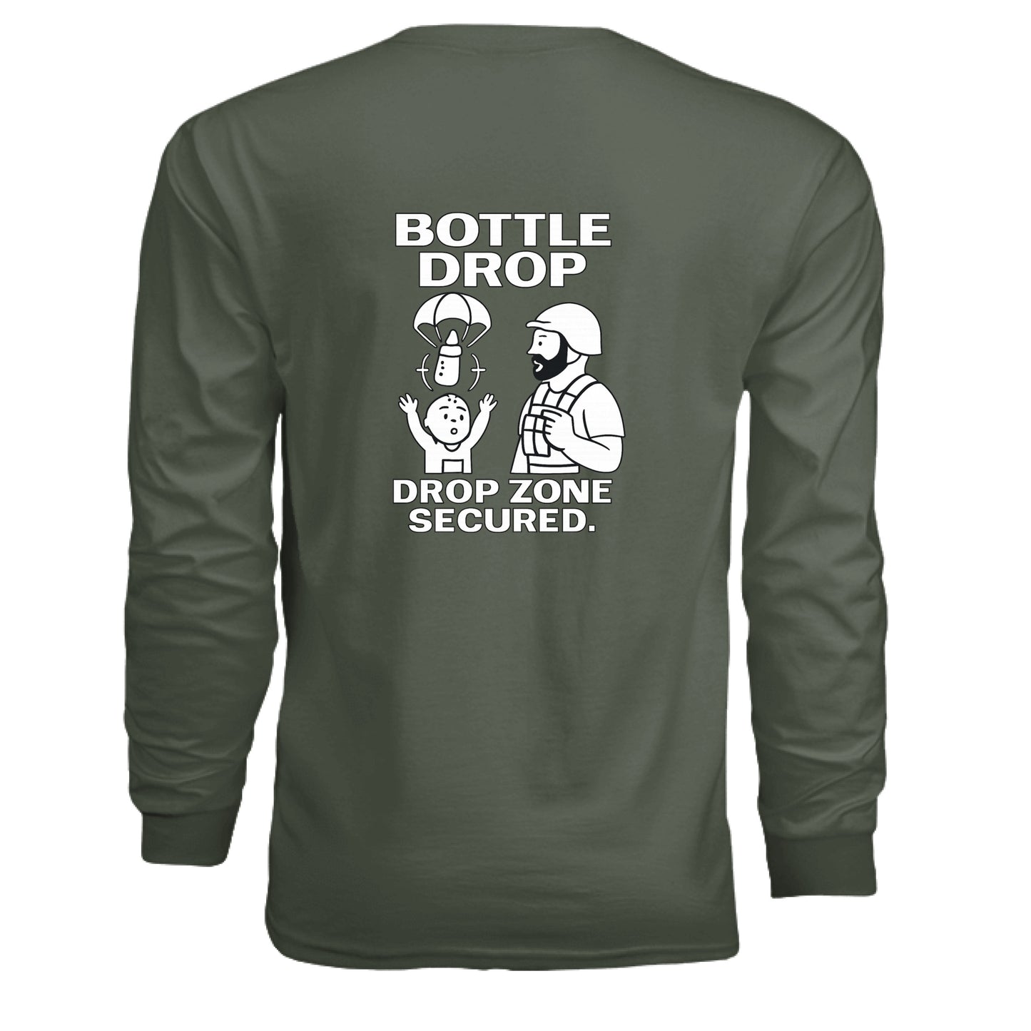 MILITARY GREEN - BACK