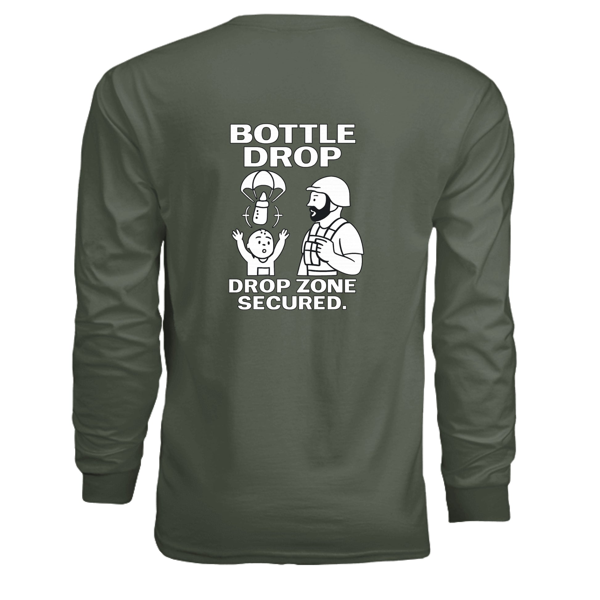 MILITARY GREEN - BACK