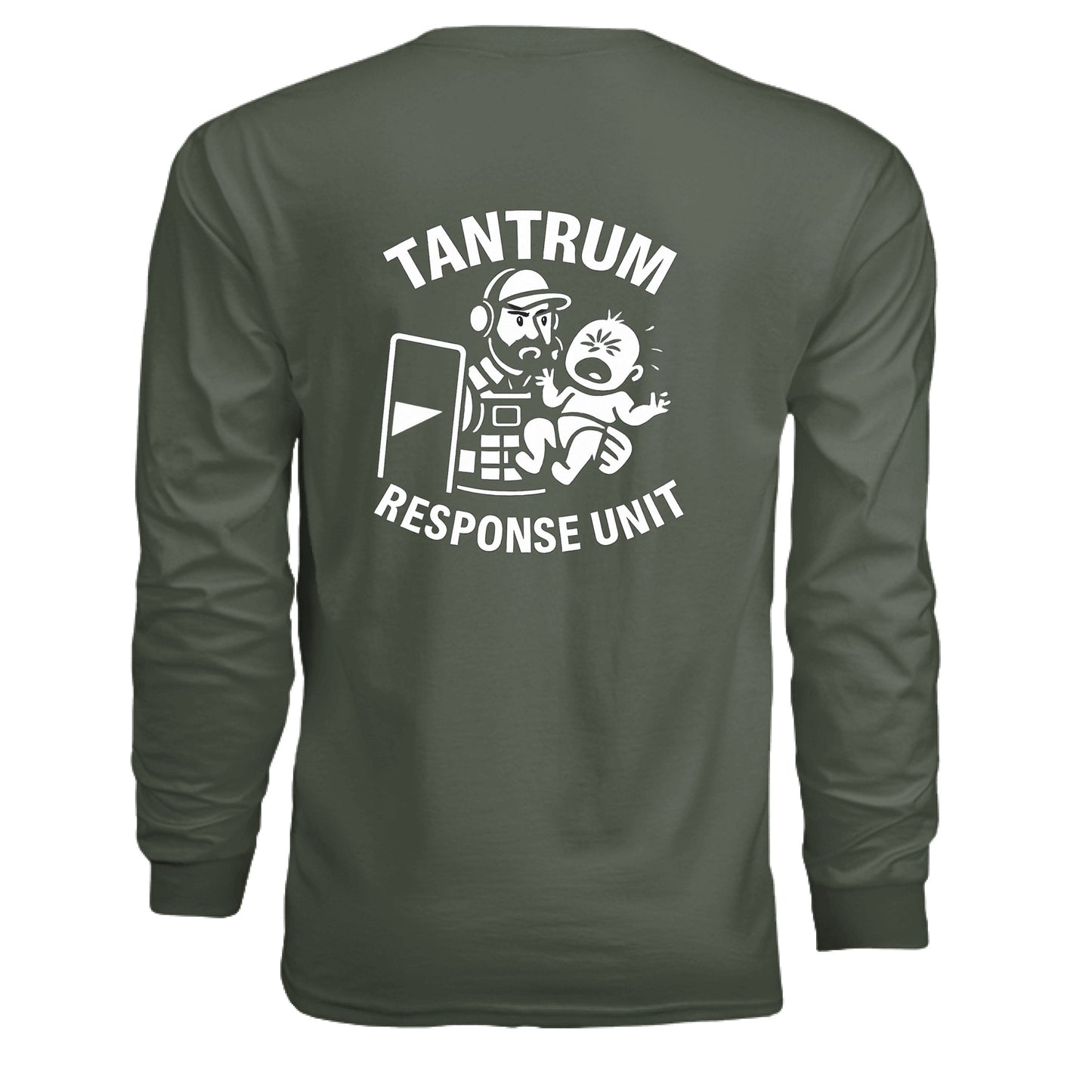 MILITARY GREEN - BACK