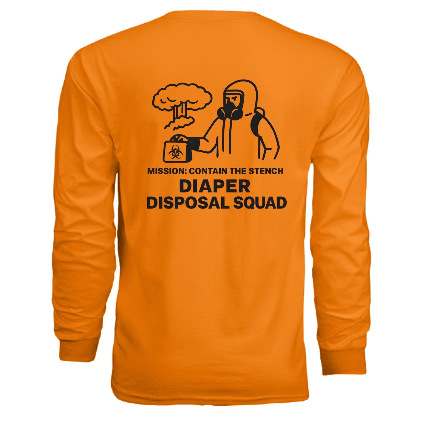 SAFETY ORANGE - BACK