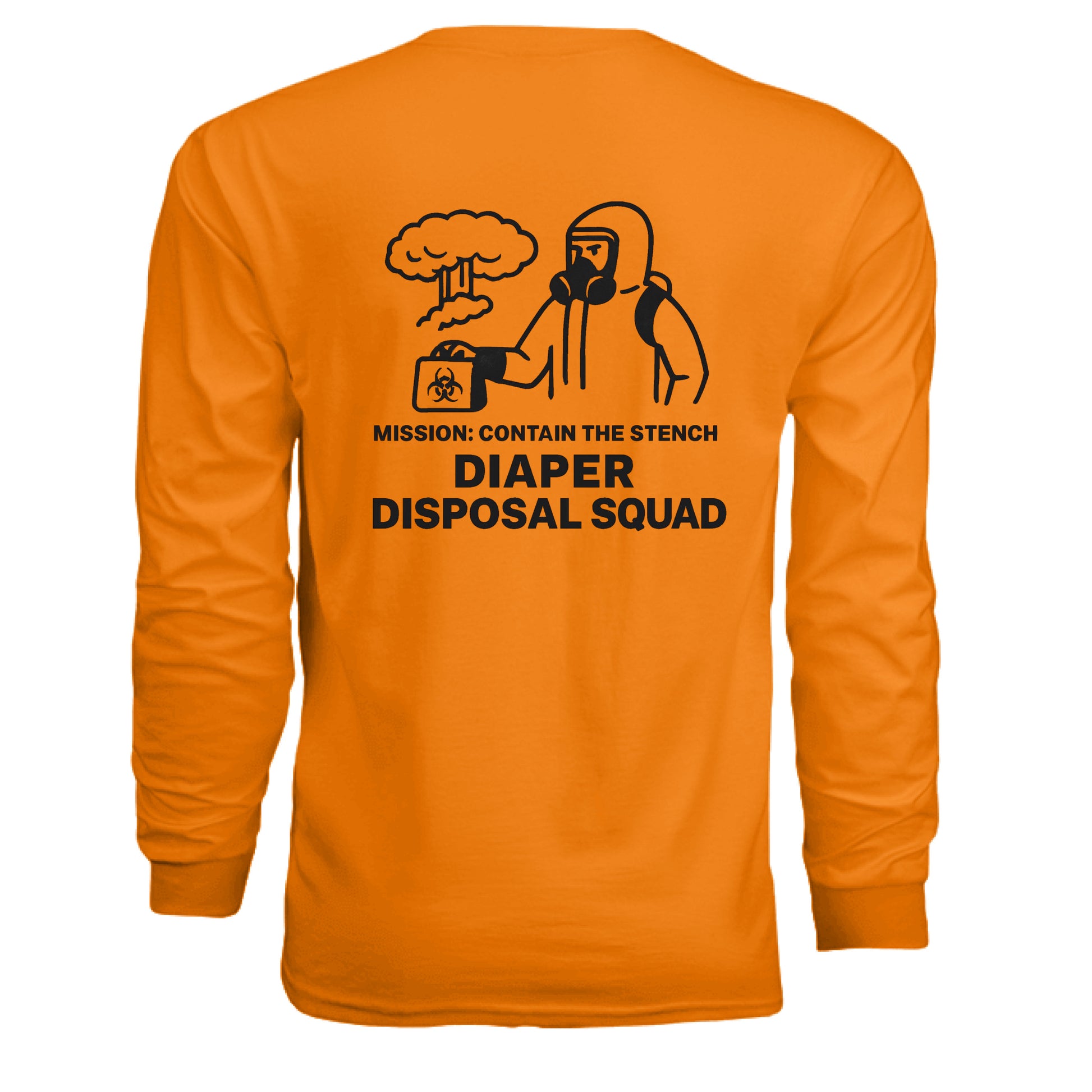 SAFETY ORANGE - BACK