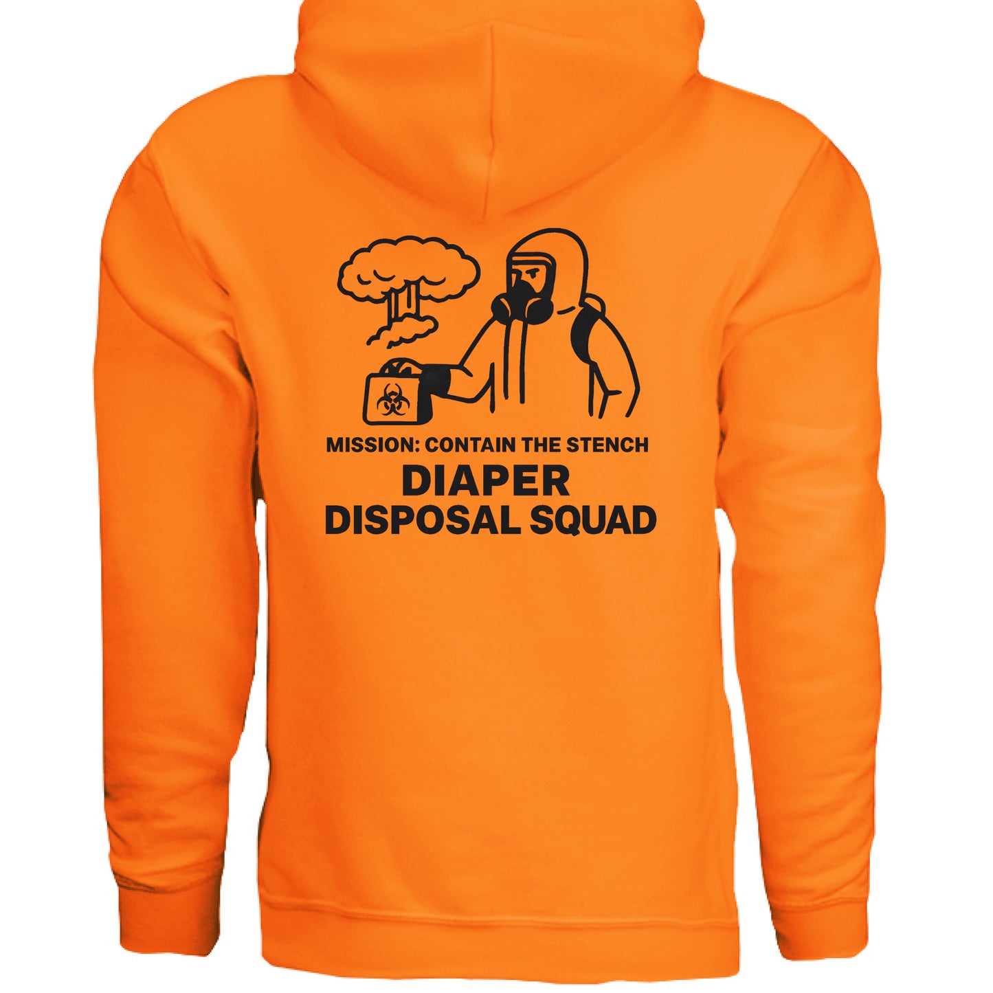 SAFETY ORANGE - BACK