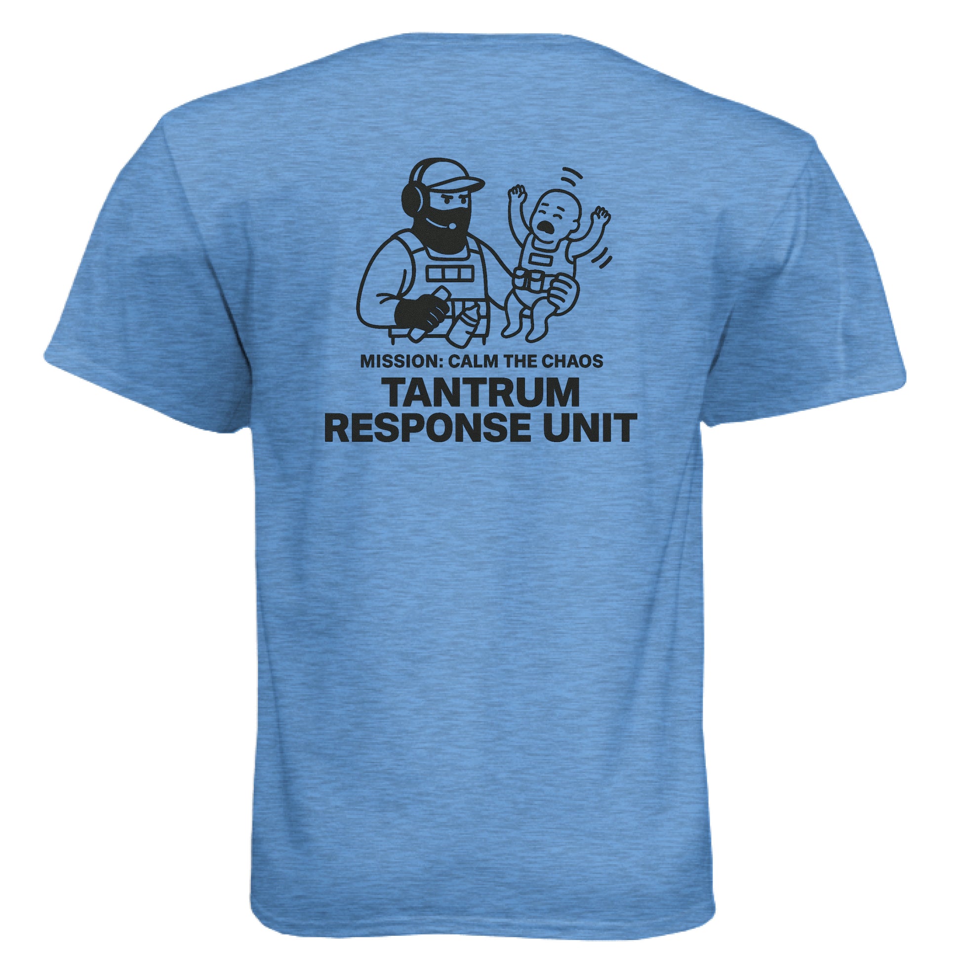 Heather Columbia Blue - BACK