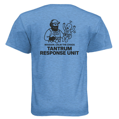 Heather Columbia Blue - BACK