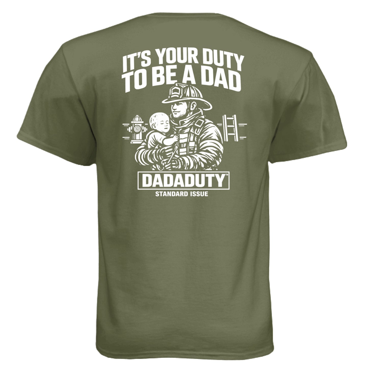 Military Green - BACK