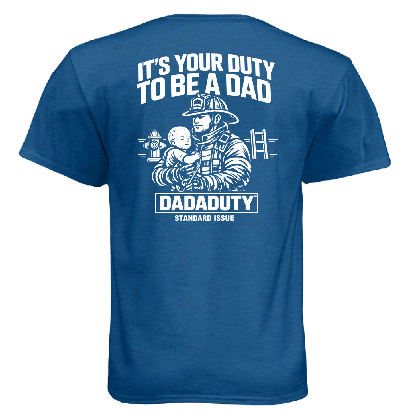 Heather Cool Blue - BACK