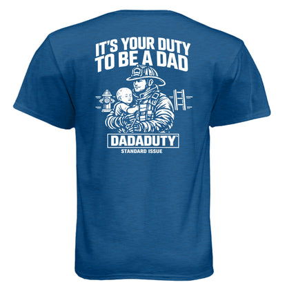 Heather Cool Blue - BACK