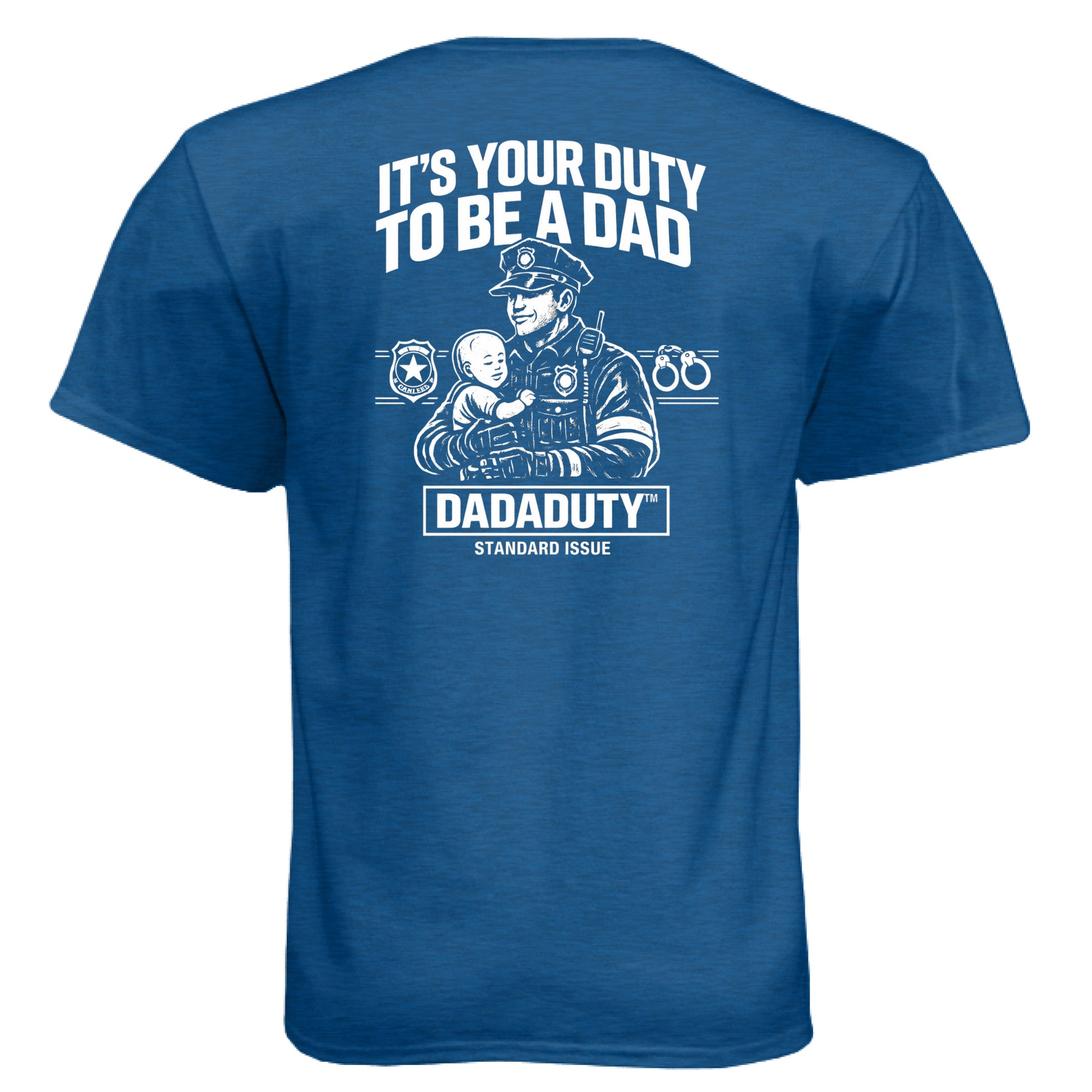 Heather Cool Blue - BACK