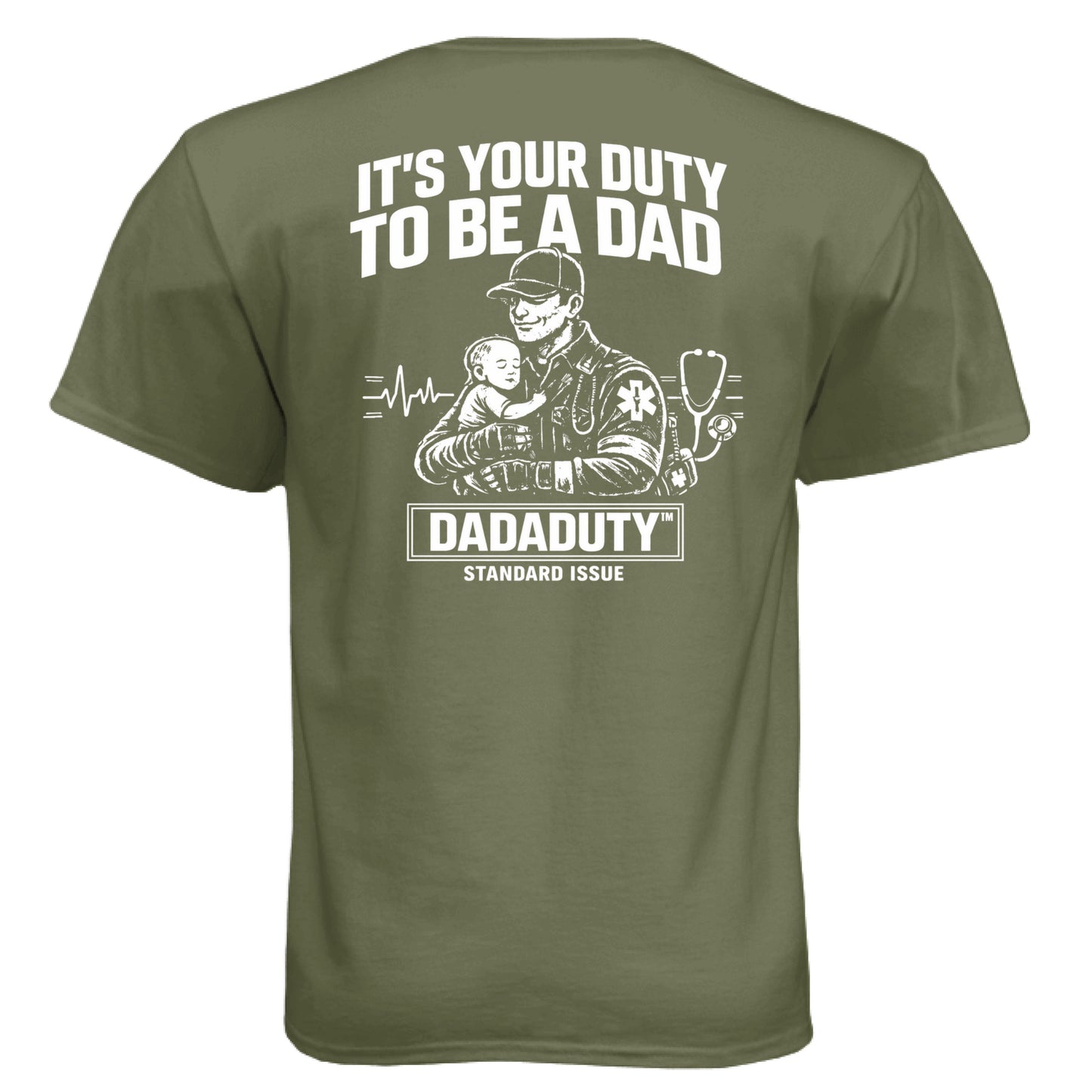 Military Green - BACK