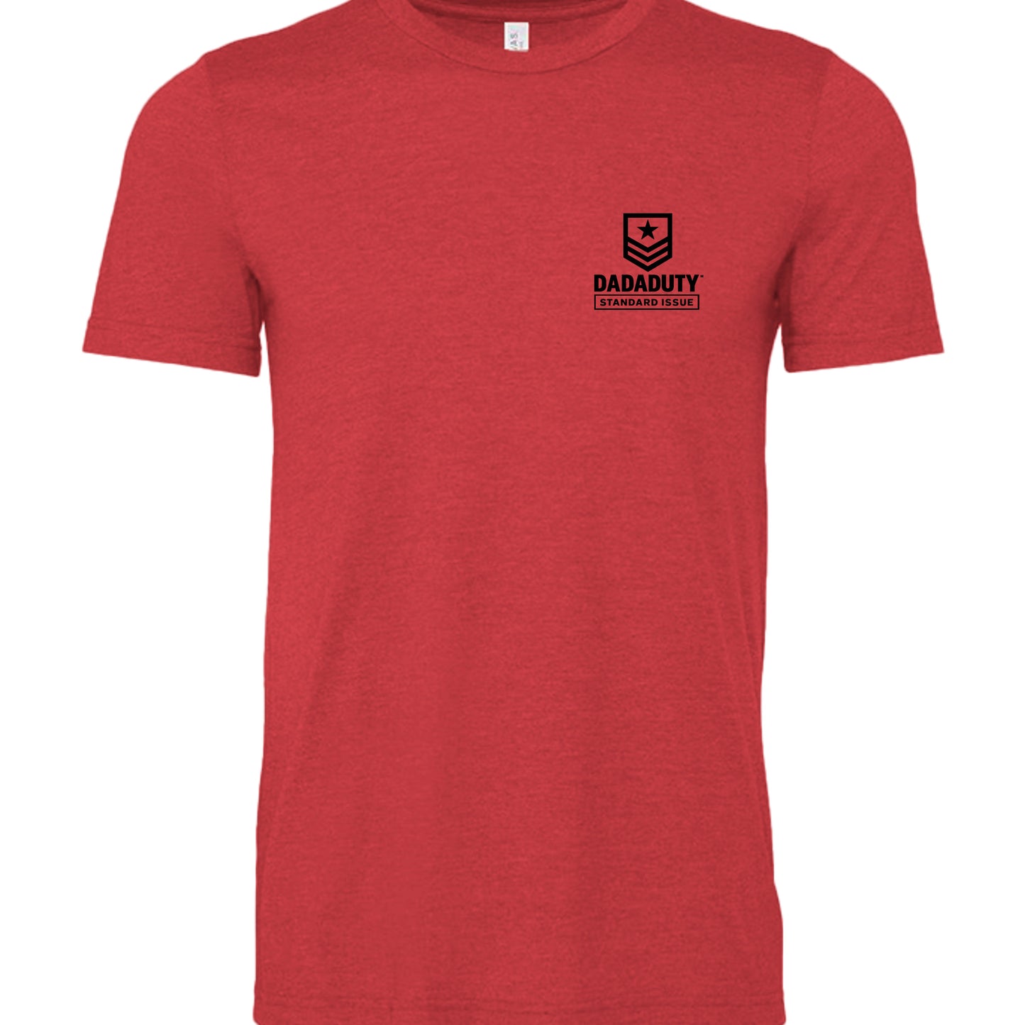 HEATHER RED - 3001CVC - FRONT