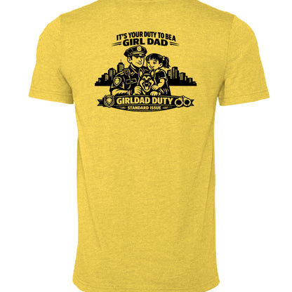 HEATHER YELLOW - 3001CVC - BACK