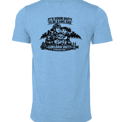 Heather Carolina Blue - 3001CVC - BACK