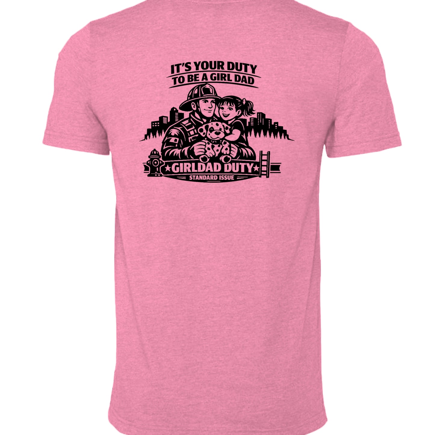 Heather Charity Pink - 3001CVC - BACK