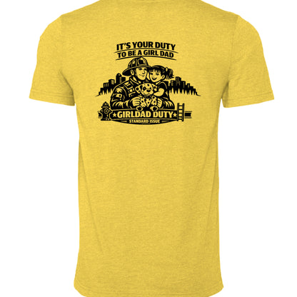 HEATHER YELLOW - 3001CVC - BACK