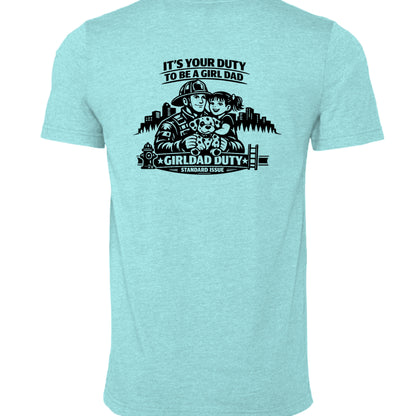HEATHER SEA GRN - 3001CVC - BACK