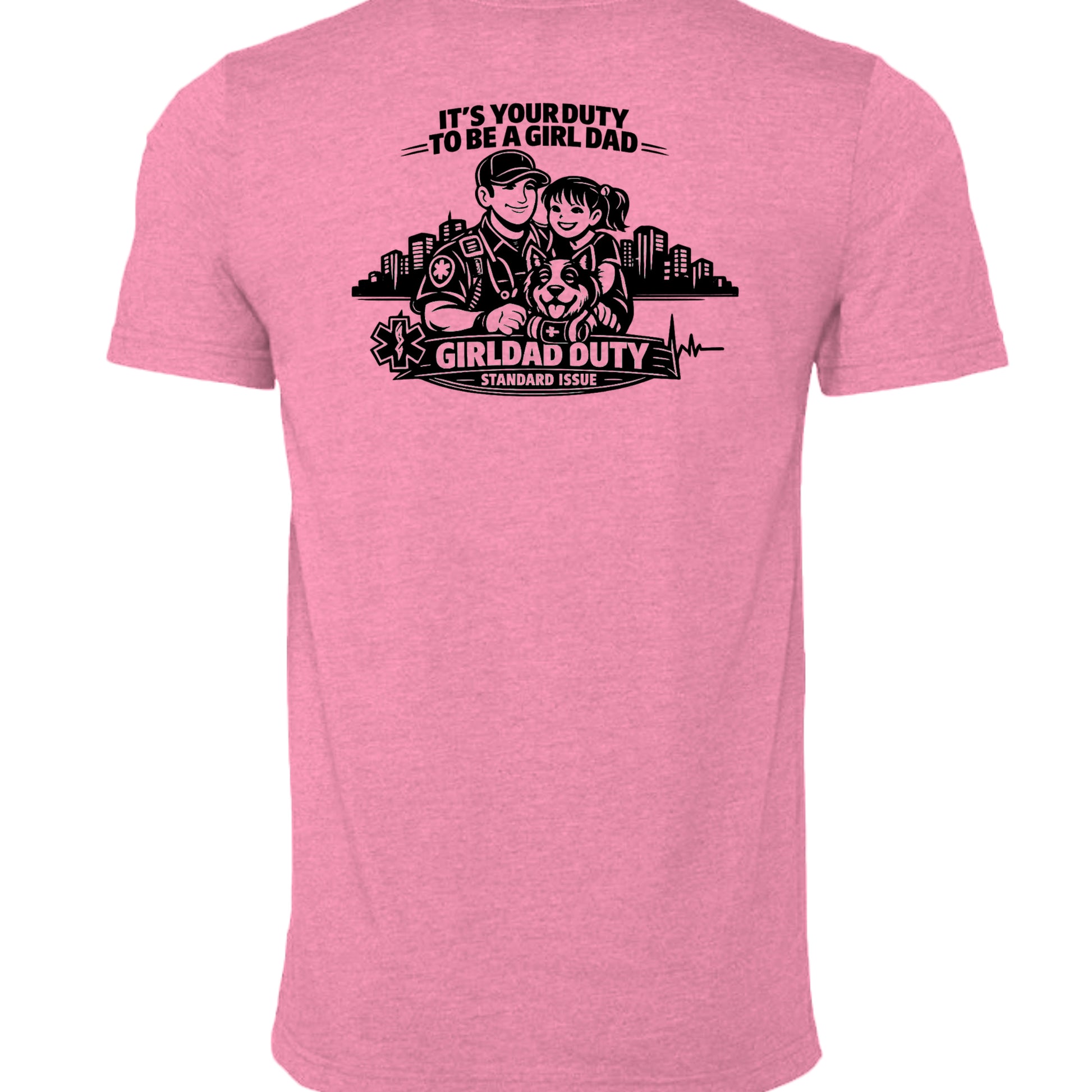 Heather Charity Pink - 3001CVC - BACK