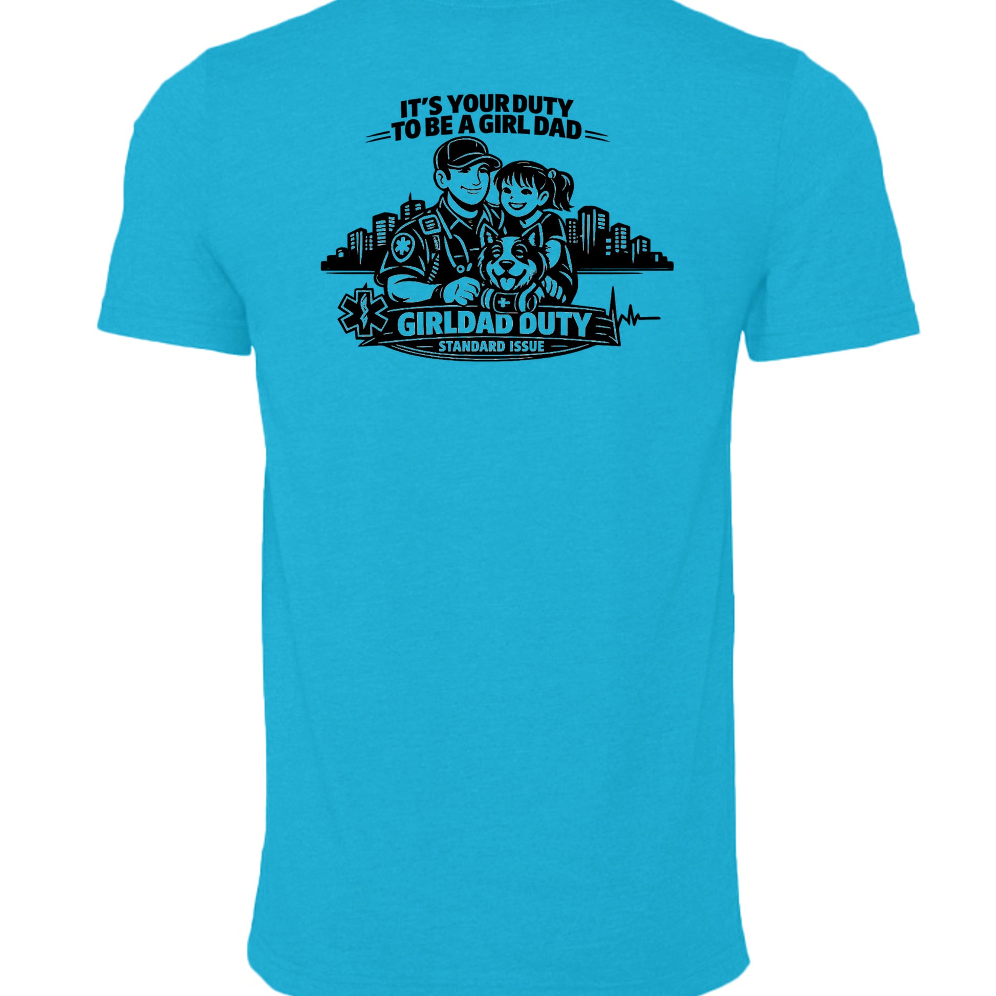 Neon Blue - 3001CVC - BACK